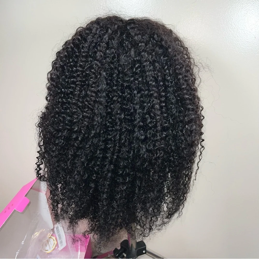 UNICE Bye Bye Knots Kinky Curly Human Hair 20 Inch Wig